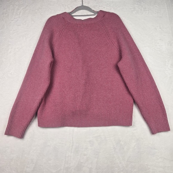 Old Navy Women's Pink Cardigan Sweater‎ Size Large Buttons Knit - Picture 8 of 8